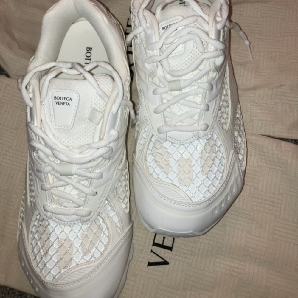 White Botega orbit sneakers
